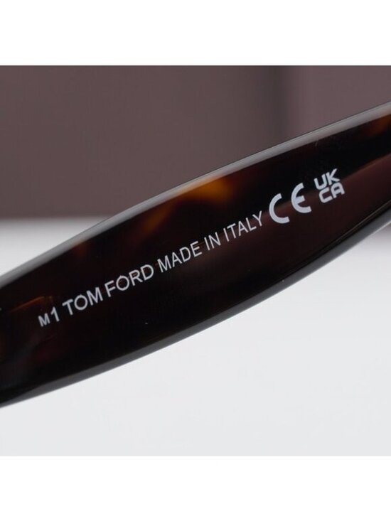 Tom Ford Ren FT1155 52F Square Sunglasses - Havana/Brown main image 5